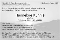 eine Anzeige