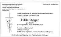 eine Anzeige
