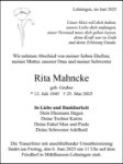 eine Anzeige